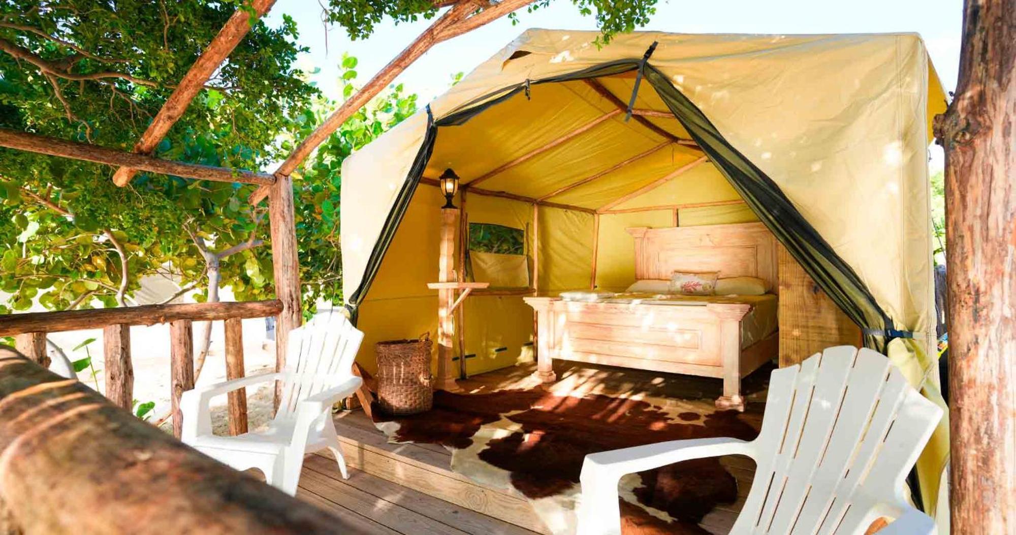 Glamping Ecolodge Cueva De Las Aguilas ペデルナレス エクステリア 写真