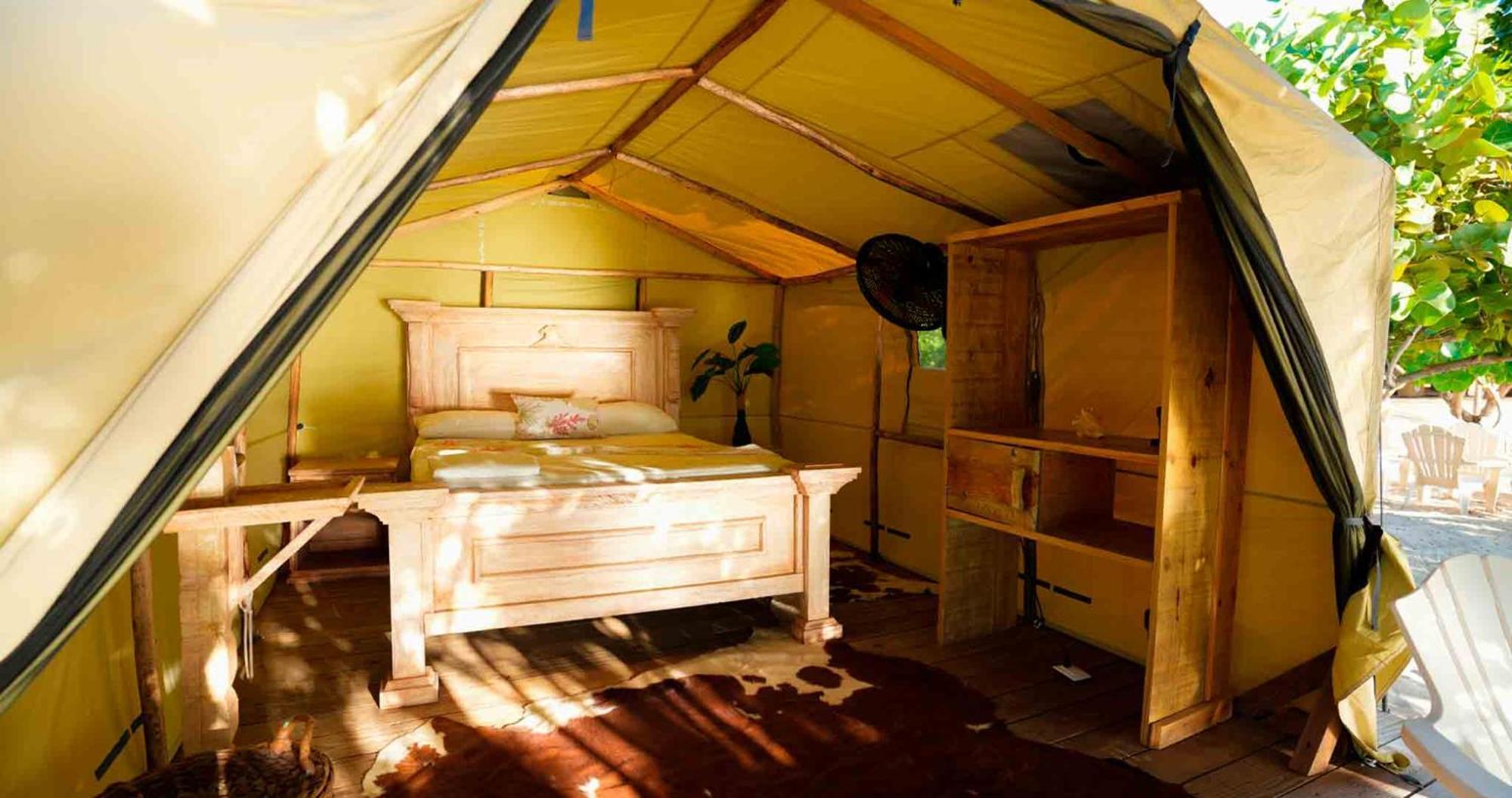 Glamping Ecolodge Cueva De Las Aguilas ペデルナレス エクステリア 写真